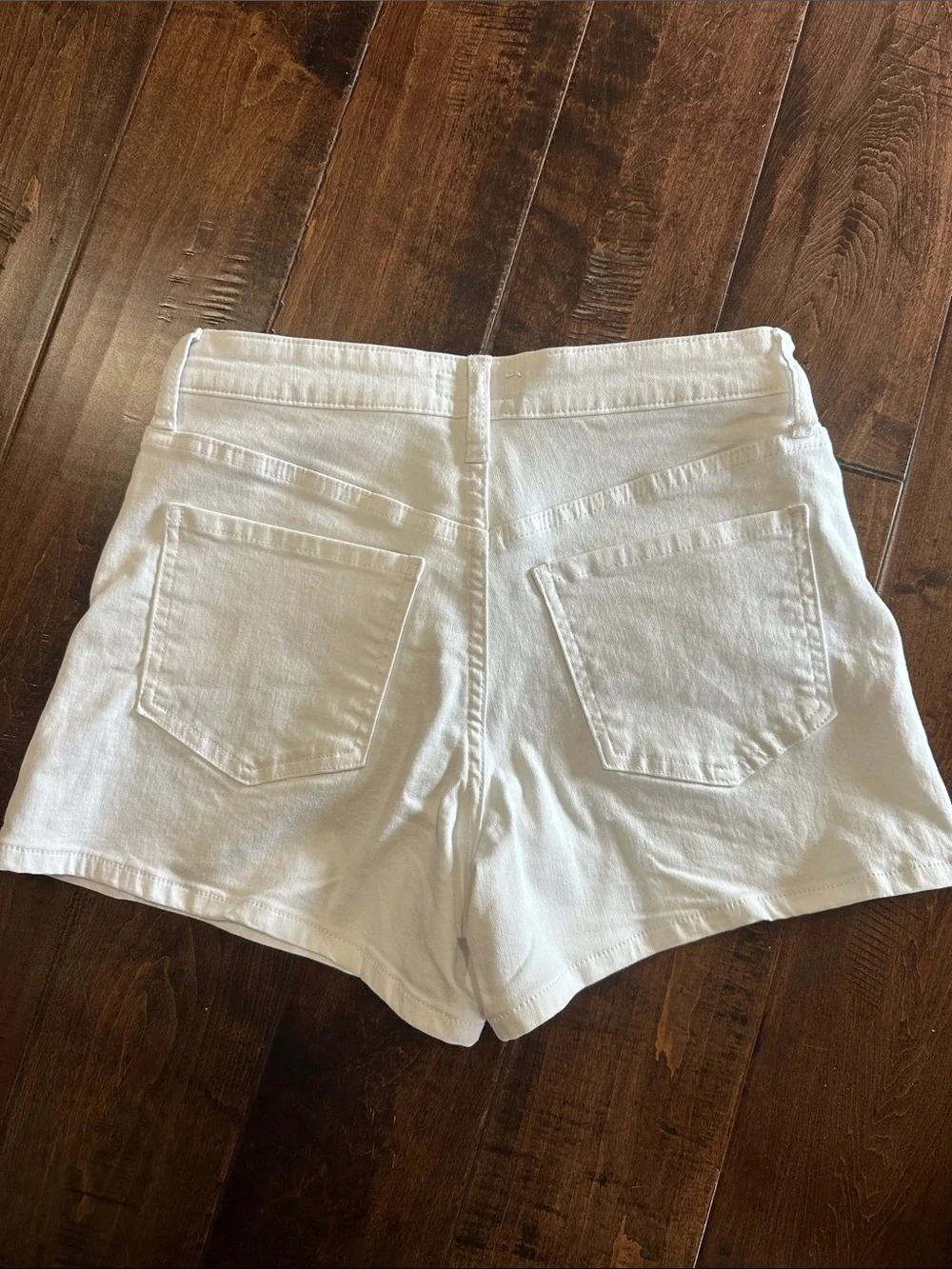 Kut From The Cloth White Denim Shorts